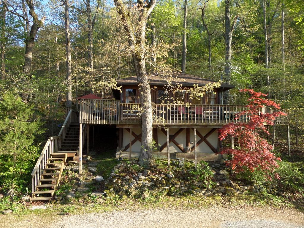 Lake Lucerne Treehouse Eureka Springs Exterior foto